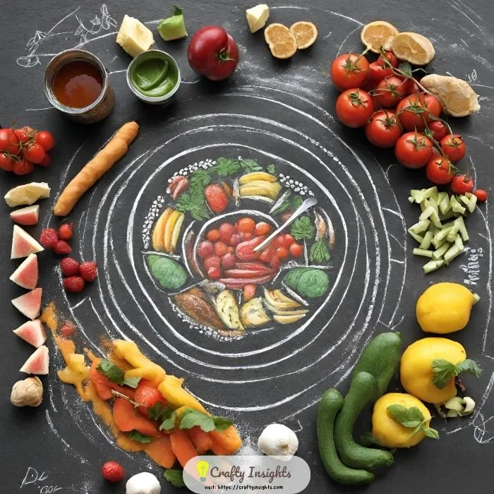 favorite recipes in a creative and visual format through chalk