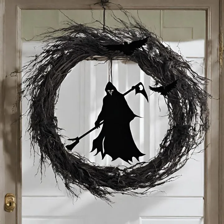 Grim Reaper Wreath