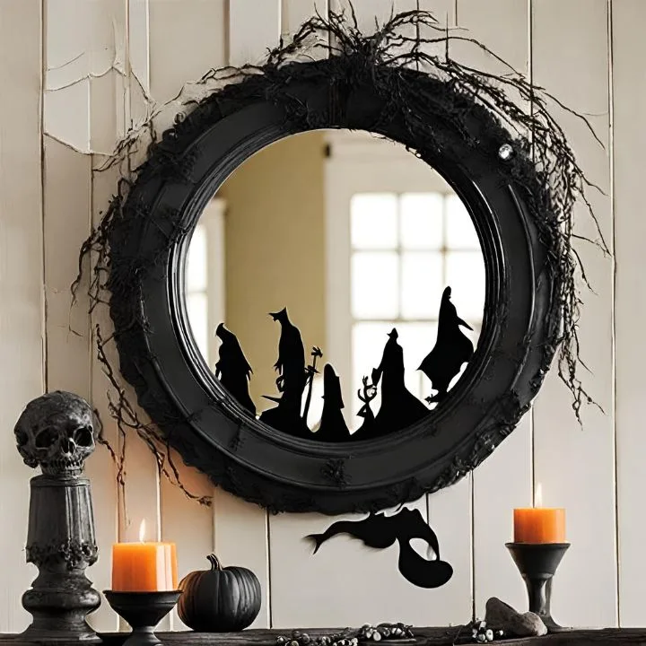 Haunted Mirror Wreath