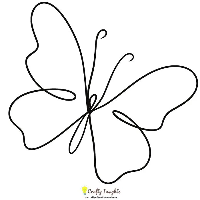 How To Draw A Butterfly With Easy Step By Step Instructions - Bujo Babe-saigonsouth.com.vn