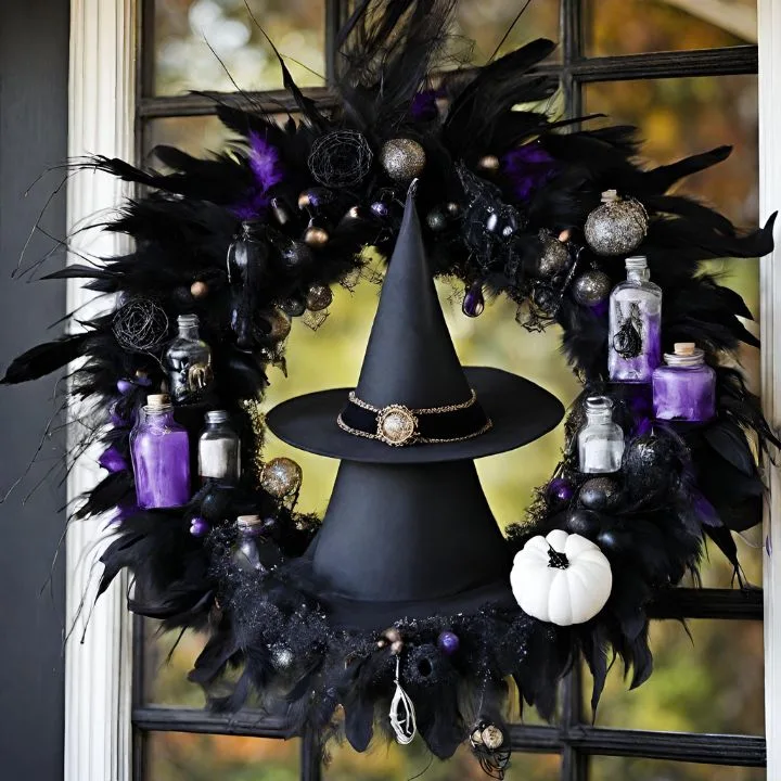Witch Hat Wreath