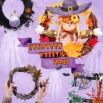 various halloween wreath ideas
