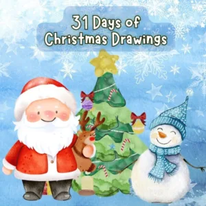 31 Days of Christmas Drawings