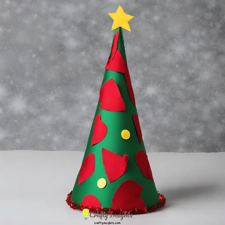 Christmas Tree Cone Hat