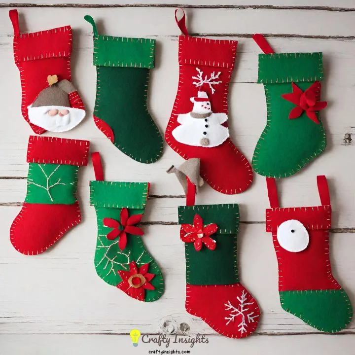 Felt Christmas Stockings