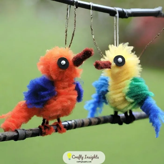 Pipe Cleaner Birds: Feathered Friends