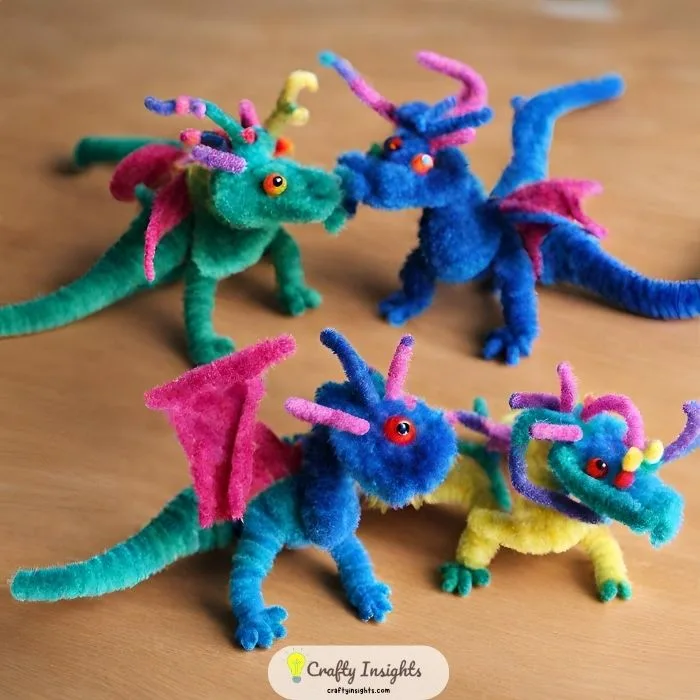 Pipe Cleaner Dragons: Legendary Beasts
