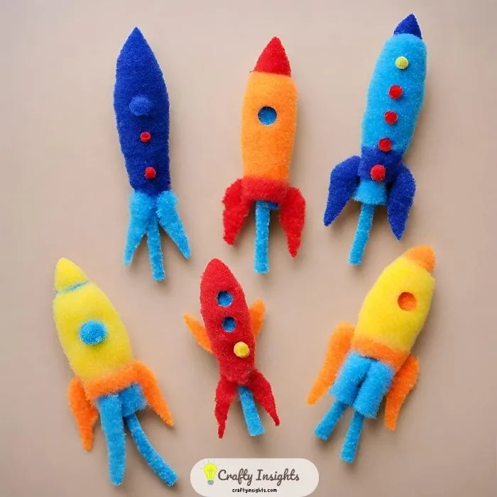 Pipe Cleaner Rockets: Blast Off to Fun
