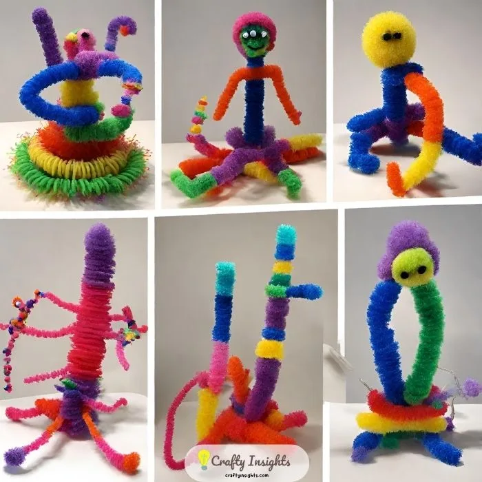 Pipe Cleaner Sculptures: Expressive Art