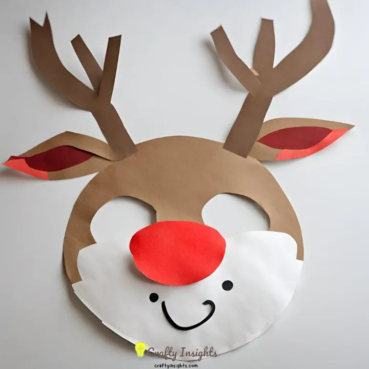 Rudolph the Red-Nosed Reindeer Mask