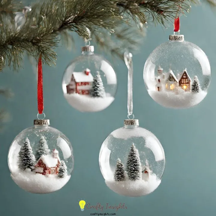 Snow Globe Ornaments