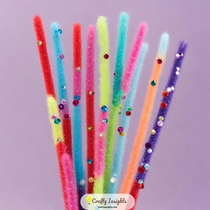 Sparkling Pipe Cleaner Wands