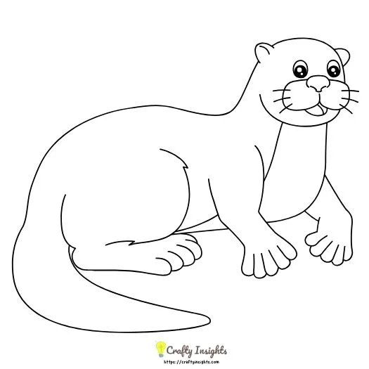Otter Drawing Idea