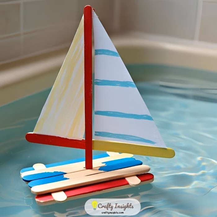 Popsicle Stick Boats