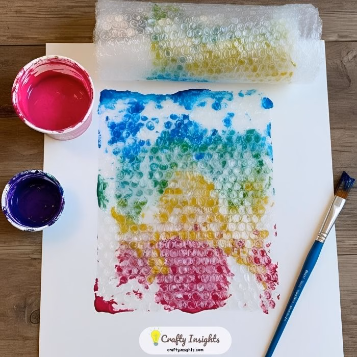 Bubble Wrap Print Art