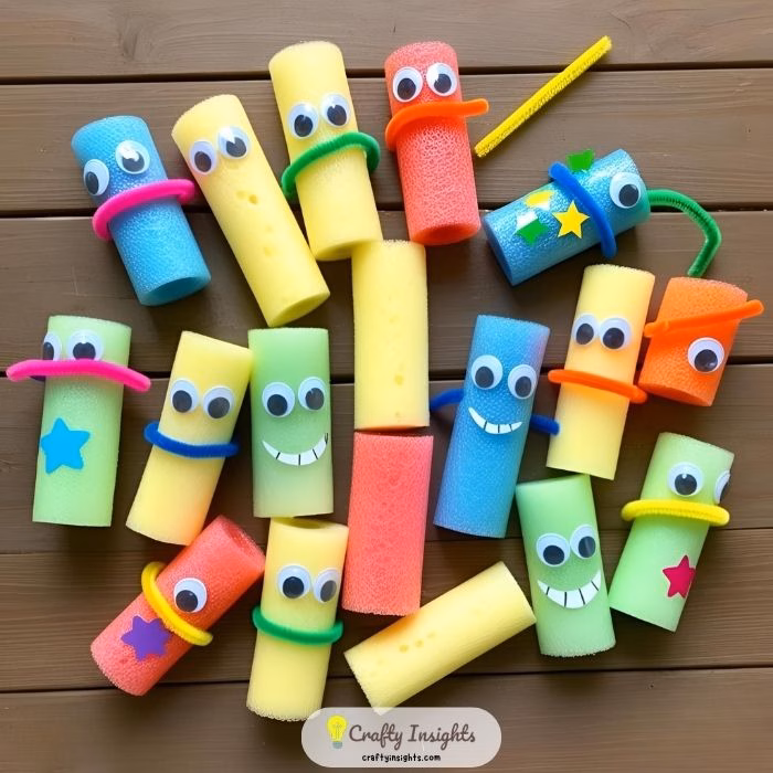 Pool Noodle Creatures