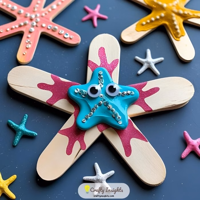 Popsicle Stick Starfish