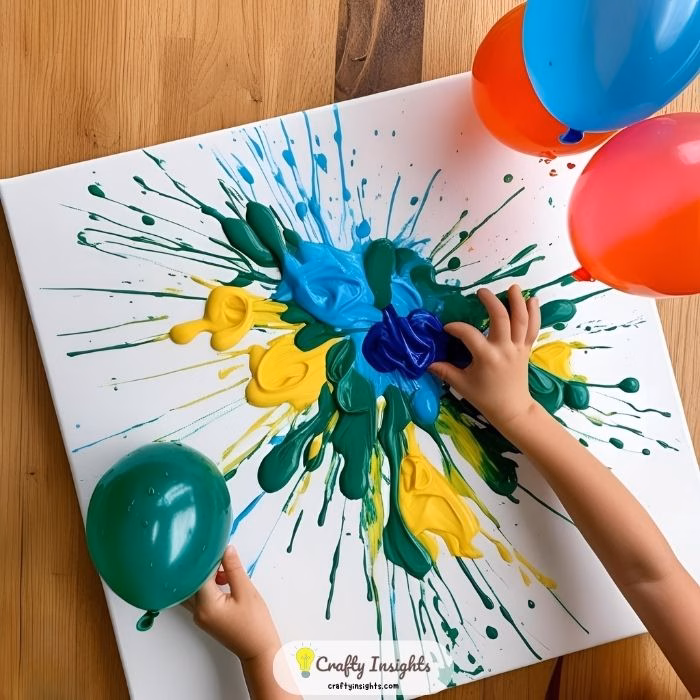 Water Balloon Painting