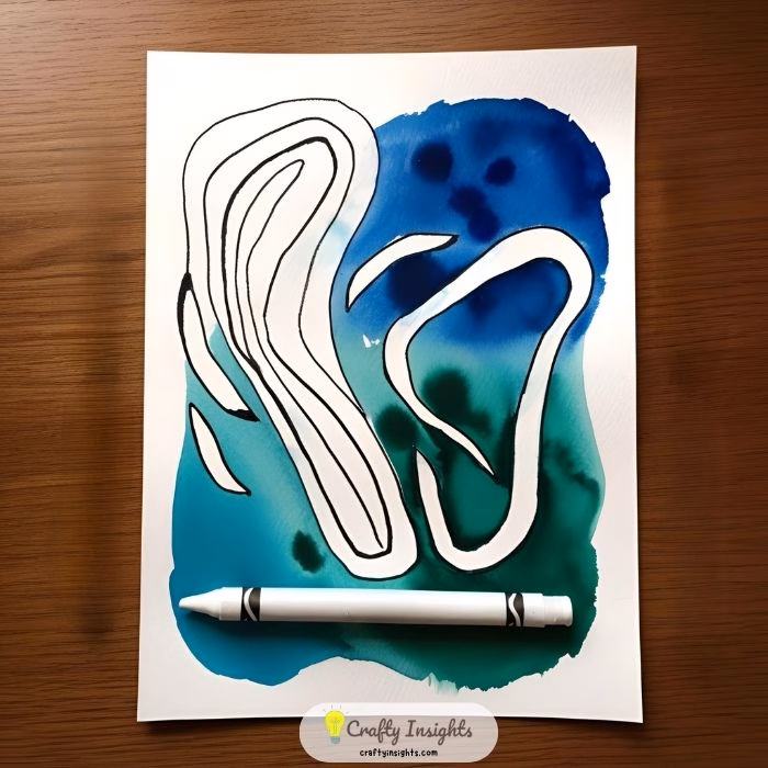 Watercolor Resist Art