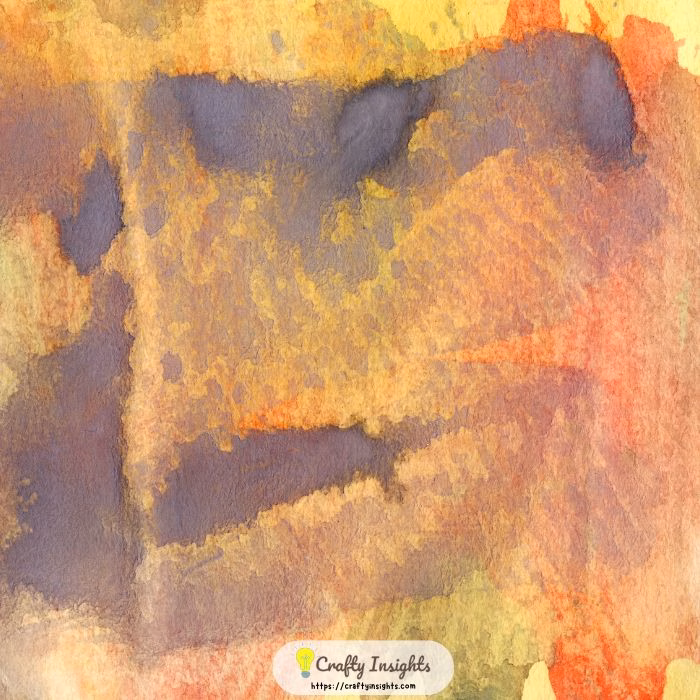 Abstract Watercolor Painting