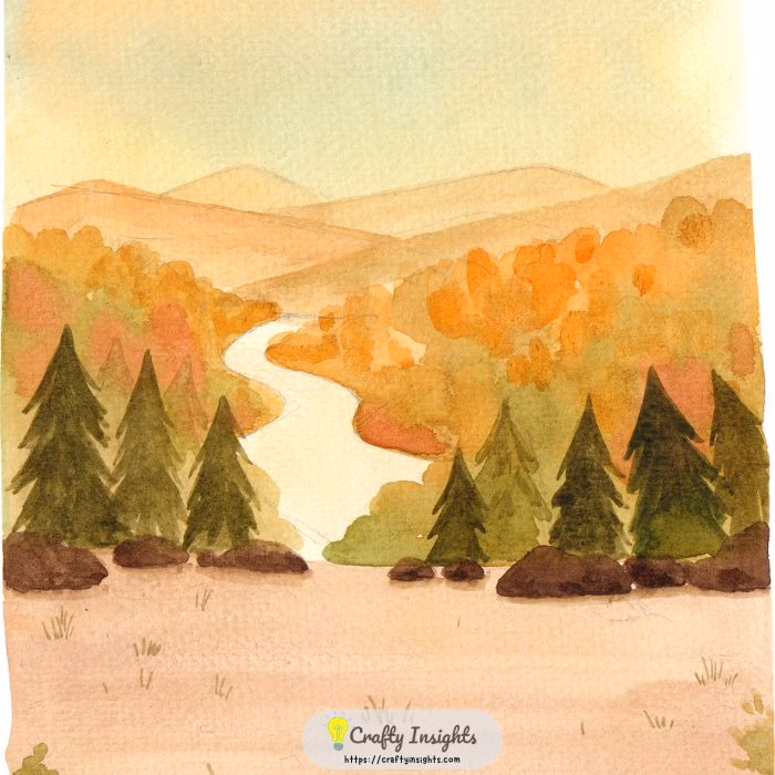 Autumn watercolor