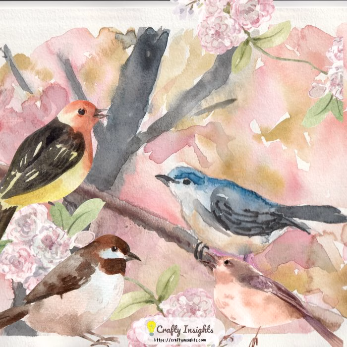 Birds Watercolor Painting Ideas