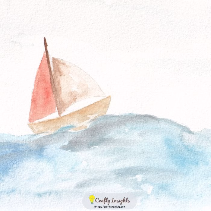 Boat watercolor paintings