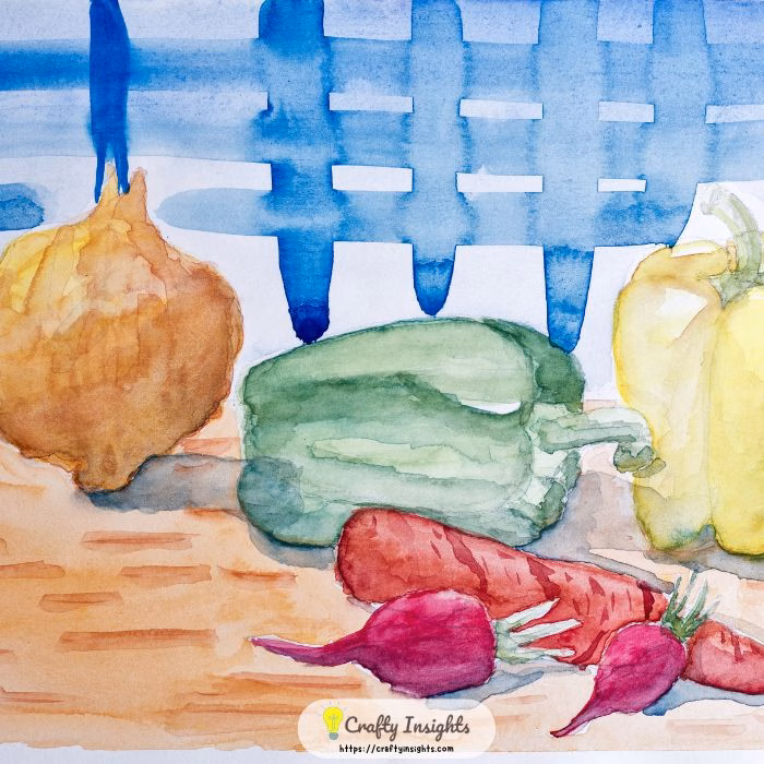 Still lifes watercolor painting
