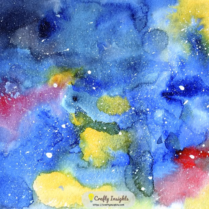 watercolor galaxy painting