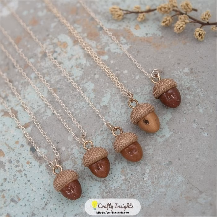 Acorn Necklaces min