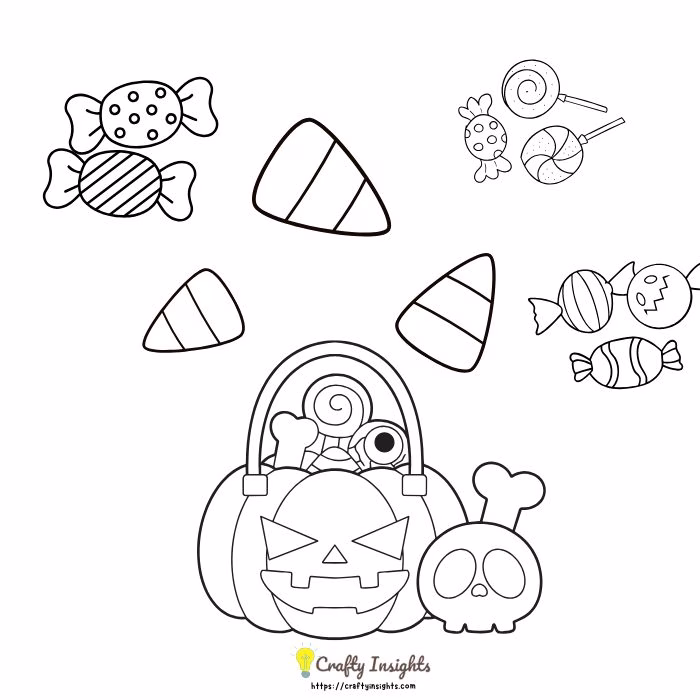 Candy Corn Drawing