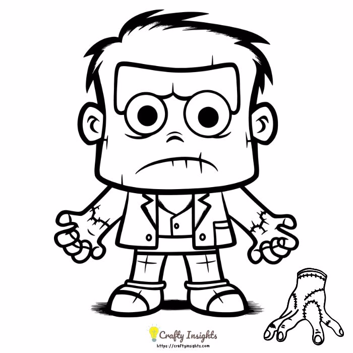 Frankenstein Drawing