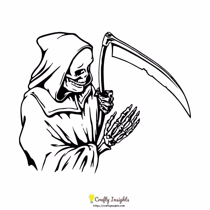 Grim Reaper Drawing