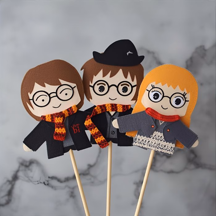 Harry Potter Stick Puppets