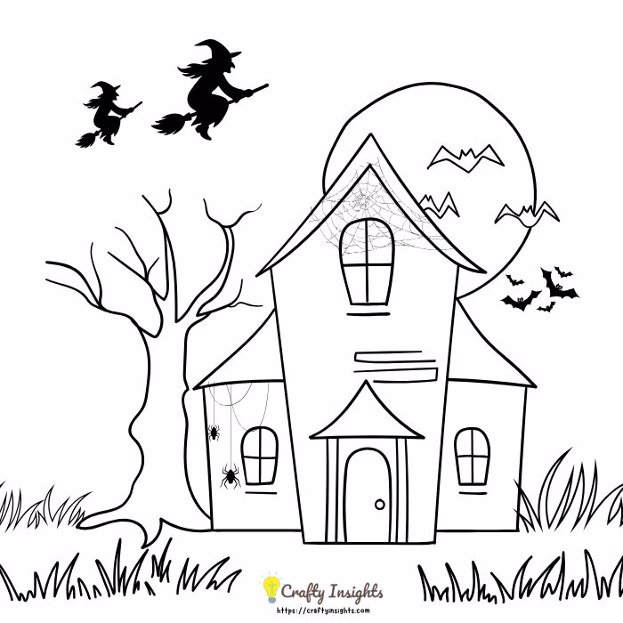 Haunted House Drawing