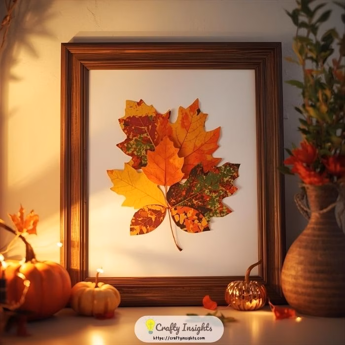 Leaf Collage Art min