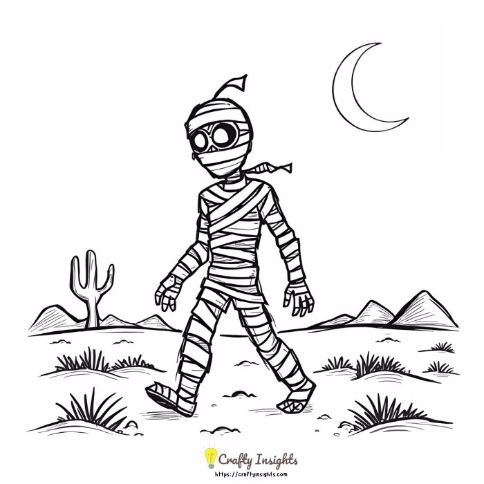 Mummy Drawing