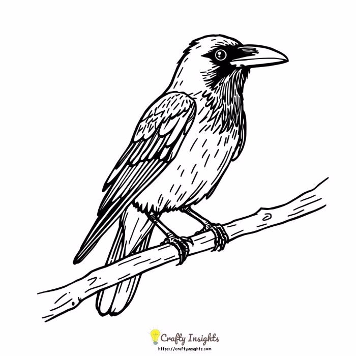 Raven Drawing