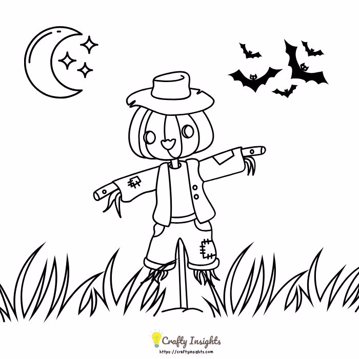 Scarecrow Drawing