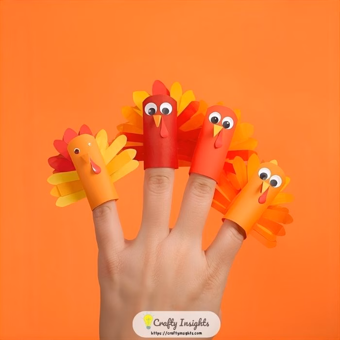 Turkey Finger Puppets