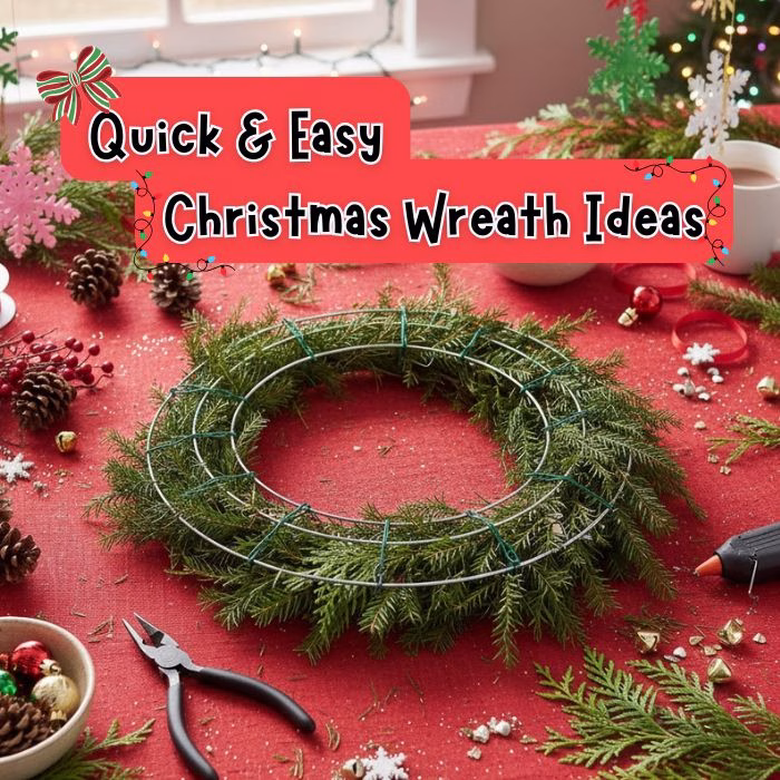 Create festive, personalized décor with quick and easy Christmas wreath ideas that suit any style or skill level. With just a few simple materials, you can craft something beautiful, unique, and perfectly suited to your holiday home.