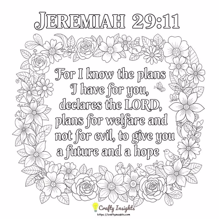 Bible Verse Jeremiah 29 11