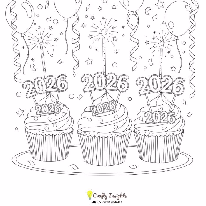 Cupcakes with Sparklers