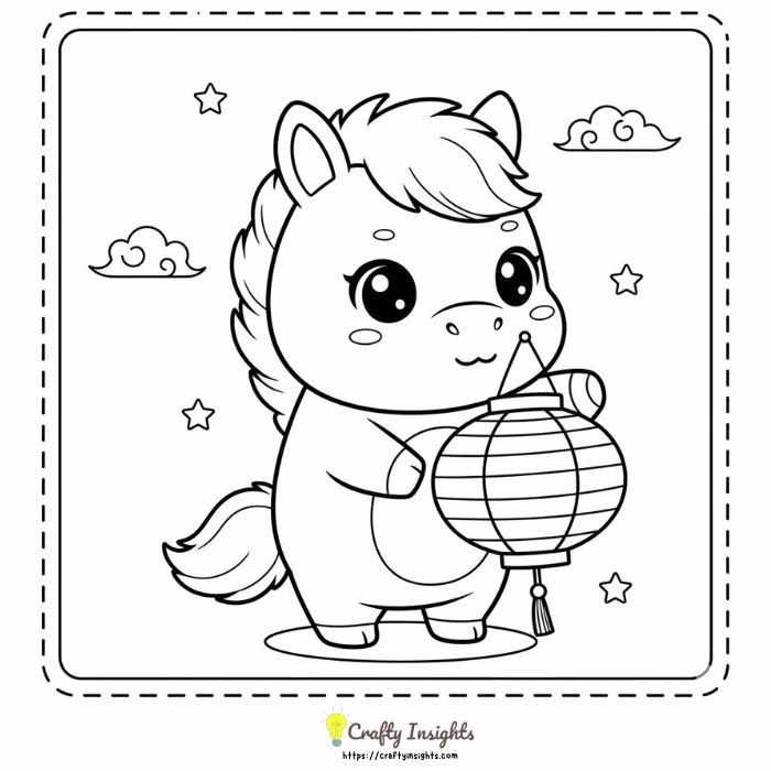 Kawaii Chibi Horse