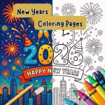 As the New Year rolls in, I always look for a calm, creative way to celebrate. These 65+ New Year coloring pages are meant to slow the moment down—capturing the joy, hope, and fresh-start feeling of the year ahead, one page at a time.