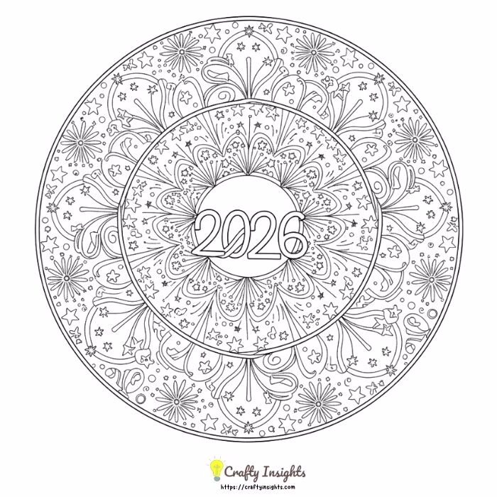 New Year Mandala