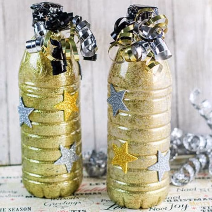 New Year Noisemaker Bottle