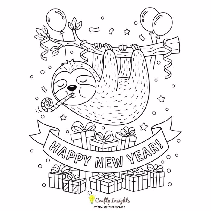 Party Sloth