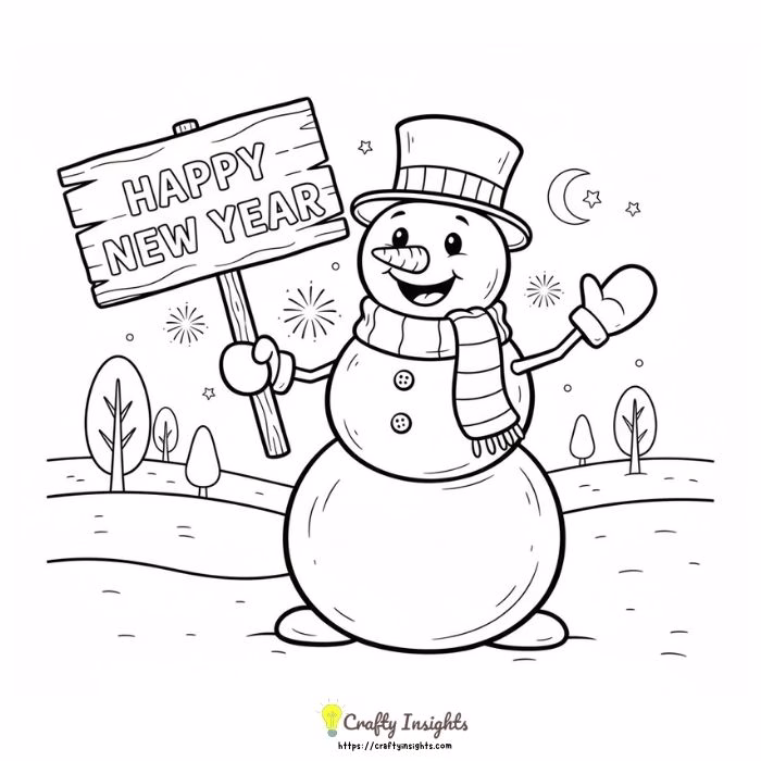 Snowmans New Year