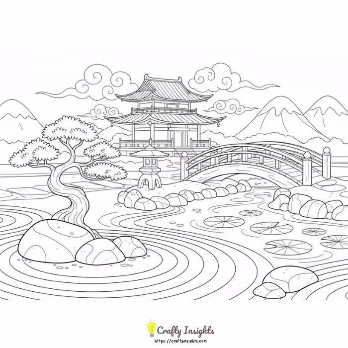 Zen Garden Scene